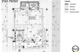 Cladire moderna pentru birouri, 355 mp, 16 incaperi, imobil nou