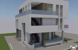 Cladire moderna pentru birouri, 355 mp, 16 incaperi, imobil nou