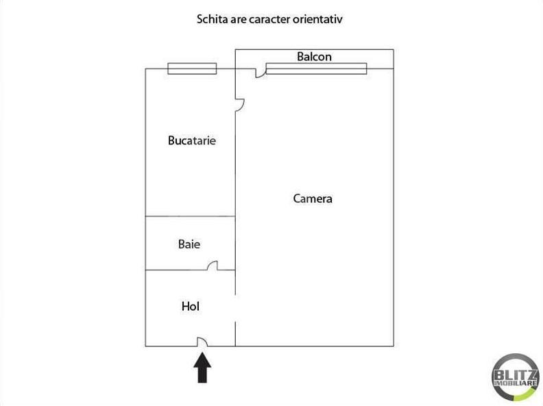 Garsonieră de vânzare Iris - 23822AV | BLITZ Cluj-Napoca | Poza1