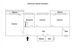 Vanzare apartament 3 camere, 66 mp, decomandat, zona Intre Lacuri
