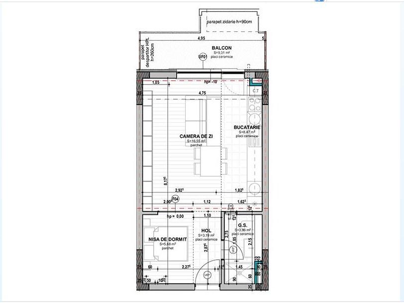 Garsonieră de vânzare Iris - 23863AV | BLITZ Cluj-Napoca | Poza1