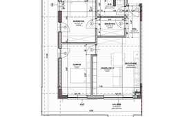  3 camere, 61,33 mp, terasa, cu CF , semifinisat, zona strazii Oasului