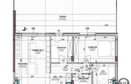  3 camere, 66 mp, cu CF , decomandat, terasa, semifinisat, zona strazii Oasului