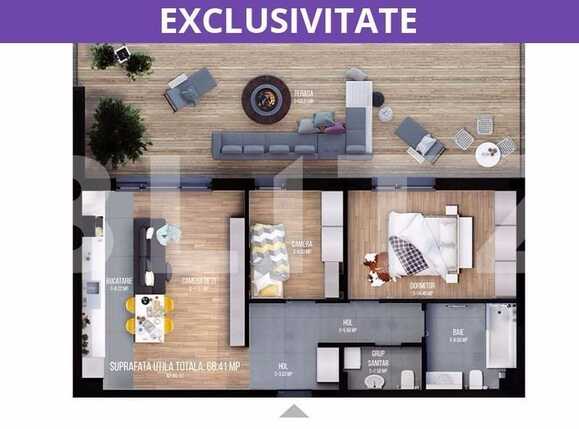 Apartament de vânzare 3 camere Iris - 23868AV | BLITZ Cluj-Napoca | Poza1