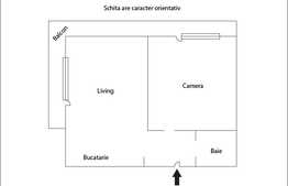 De vanzare 2 camere, 45 mp! Garaj subteran! Zona strazii Eroilor!