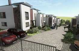 Vanzare casa cuplata, 115 mp utili, 250 mp teren, semifinisata, zona linistita!