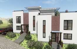 Vanzare casa cuplata, 115 mp utili, 250 mp teren, semifinisata, zona linistita!