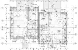 Vanzare casa cuplata, 115 mp utili, 250 mp teren, semifinisata, zona linistita!