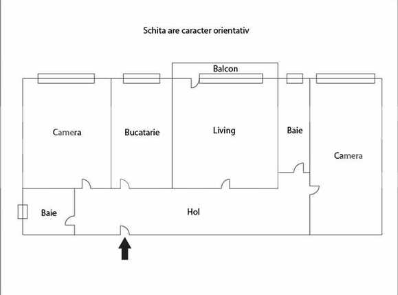 Apartament de vânzare 3 camere Gheorgheni - 23902AV | BLITZ Cluj-Napoca | Poza2