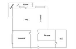 3 camere, 54 mp! Complet mobilat si utilat! Parcare! Zona strazii Florilor!