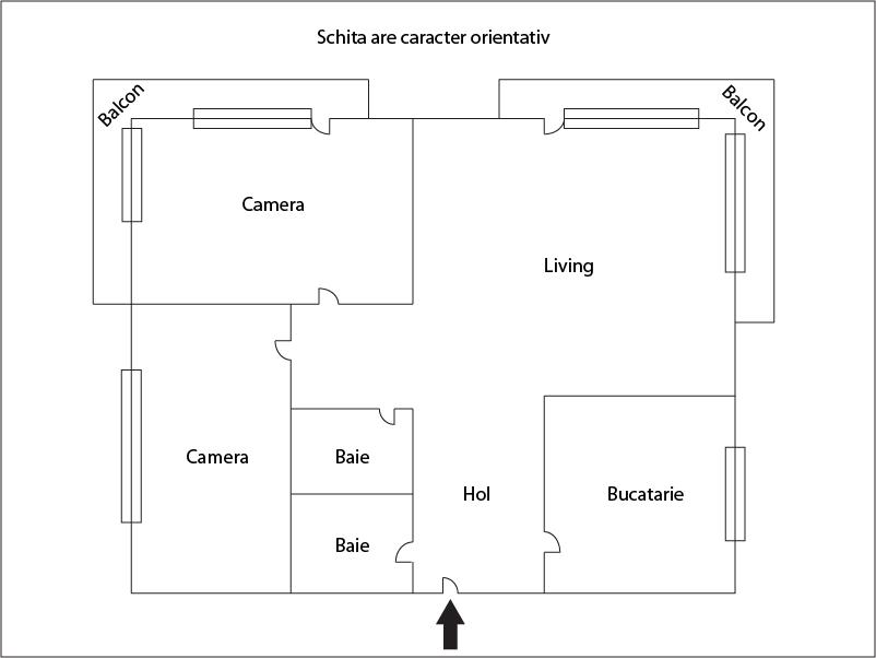 Apartament de vânzare 3 camere Floreşti - 23920AV | BLITZ Cluj-Napoca | Poza1