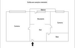 2 camere, 51 mp, decomandat, imobil nou, parcare, zona strazii Edgar Quinet