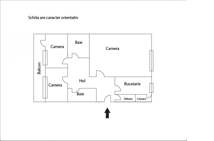 Apartament de vânzare 3 camere Manastur - 2397AV | BLITZ Cluj-Napoca | Poza1