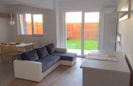 2 camere, 55 mp, gradina 60 mp, mobilat modern, parcare, zona Bonjour Residence