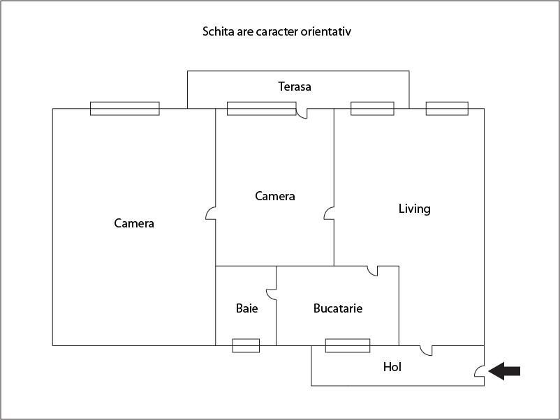 Apartament de vânzare 3 camere Bună Ziua - 24001AV | BLITZ Cluj-Napoca | Poza1