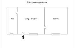 Apartament 2 camere, 51,51 mp, parcare, boxa subsol, zona Piata Mihai Viteazu