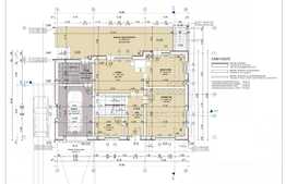 De vanzare casa individuala, 216 mp, 438 mp teren, semifinisata, zona linistita!