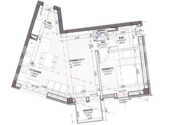 Apartament de vânzare 2 camere Bună Ziua - 24056AV | BLITZ Cluj-Napoca | Poza1