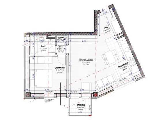 Apartament de vânzare 2 camere Bună Ziua - 24061AV | BLITZ Cluj-Napoca | Poza1