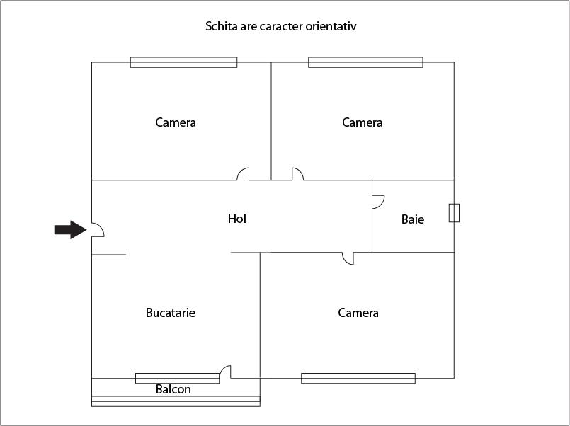 Apartament de vânzare 3 camere Marasti - 24081AV | BLITZ Cluj-Napoca | Poza1