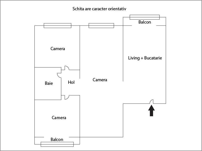 Apartament de vânzare 3 camere Grigorescu - 24126AV | BLITZ Cluj-Napoca | Poza1