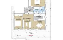 Apartament 4 camere, 81,90 mp, terasa 60 mp, zona Calea Turzii