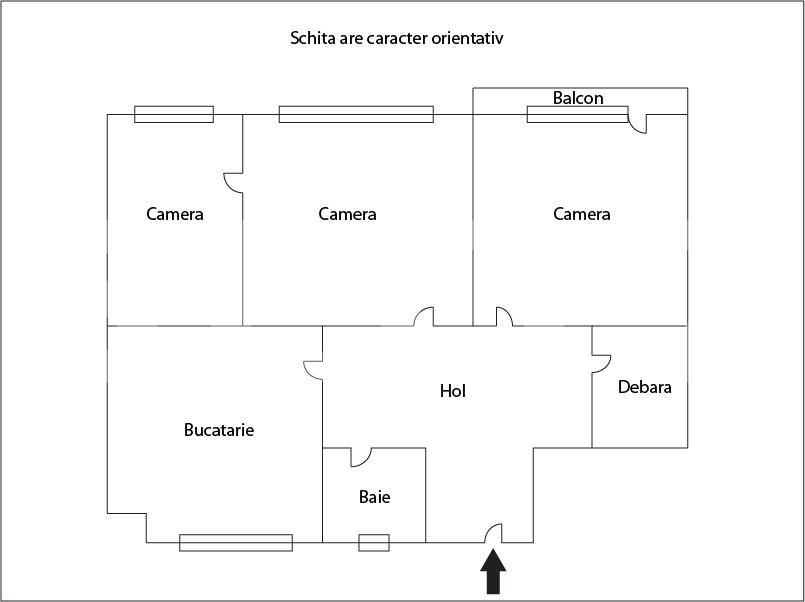 Apartament de vânzare 3 camere Central - 24134AV | BLITZ Cluj-Napoca | Poza2