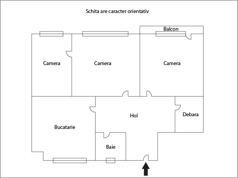 Apartament de vânzare 3 camere Central - 24134AV | BLITZ Cluj-Napoca | Poza1