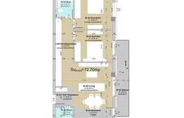 Apartament cu 3 camere, 72,7 mp, etaj intermediar, imobil nou, zona Calea Turzii