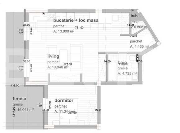 Apartament de vânzare 2 camere Grigorescu - 24145AV | BLITZ Cluj-Napoca | Poza1