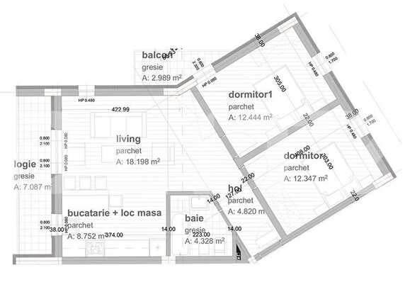 Apartament de vânzare 3 camere Grigorescu - 24146AV | BLITZ Cluj-Napoca | Poza1