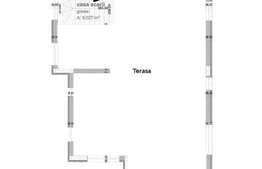 Apartament 3 camere, 88 mp, semifinisat, terasa, zona strazii Donath