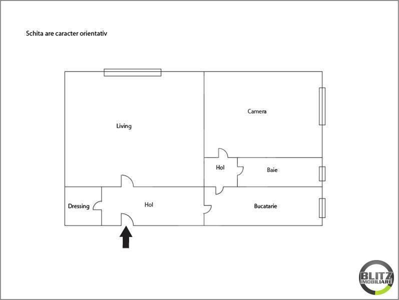 Apartament de vânzare 2 camere Gheorgheni - 2417AV | BLITZ Cluj-Napoca | Poza1