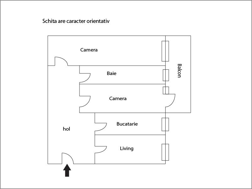 Apartament de vânzare 3 camere Manastur - 2418AV | BLITZ Cluj-Napoca | Poza1