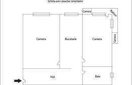 2 camere, 58 mp! Complet mobilat si utilat! Parcare! Zona strazii Florilor!