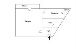 1 camera de vanzare, 28 mp + boxa pentru depozitare, in zona Complex Big