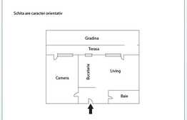 Apartament 2 camere, 62 mp, terasa, gradina, parcare, zona strazii Buna Ziua