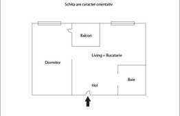 Apartament 2 camere, 39 mp, parcare, zona strazii Borhanciului