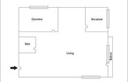 De vanzare 2 camere, 52 mp! Complet mobilat si utilat! Zona strazii Teilor!