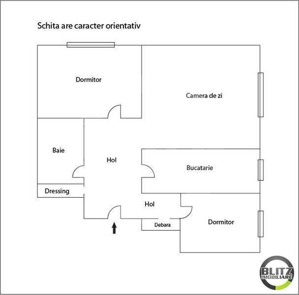 Apartament de vânzare 3 camere Manastur - 2424AV | BLITZ Cluj-Napoca | Poza1