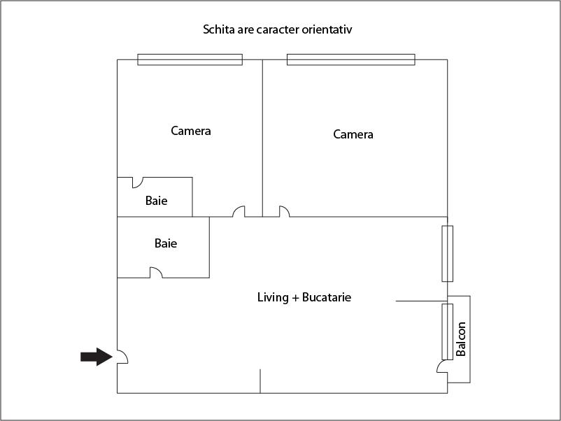 Apartament de vânzare 3 camere Floreşti - 24251AV | BLITZ Cluj-Napoca | Poza1