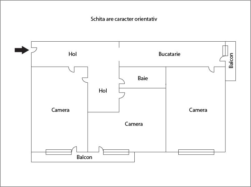 Apartament de vânzare 3 camere Gheorgheni - 24263AV | BLITZ Cluj-Napoca | Poza1