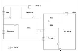 Apartament 3 camere, pe doua nivele, 80 mp utili! Zona Porii! Cu parcare!
