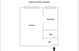 De vanzare garsoniera 20, 4 mp, zona Casa Piratilor