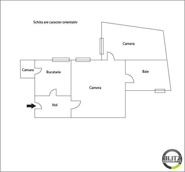 Apartament de vânzare 2 camere Central - 243AV | BLITZ Cluj-Napoca | Poza1