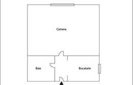 Apartament 1 camera, 22 mp,  zona Expo Transilvania