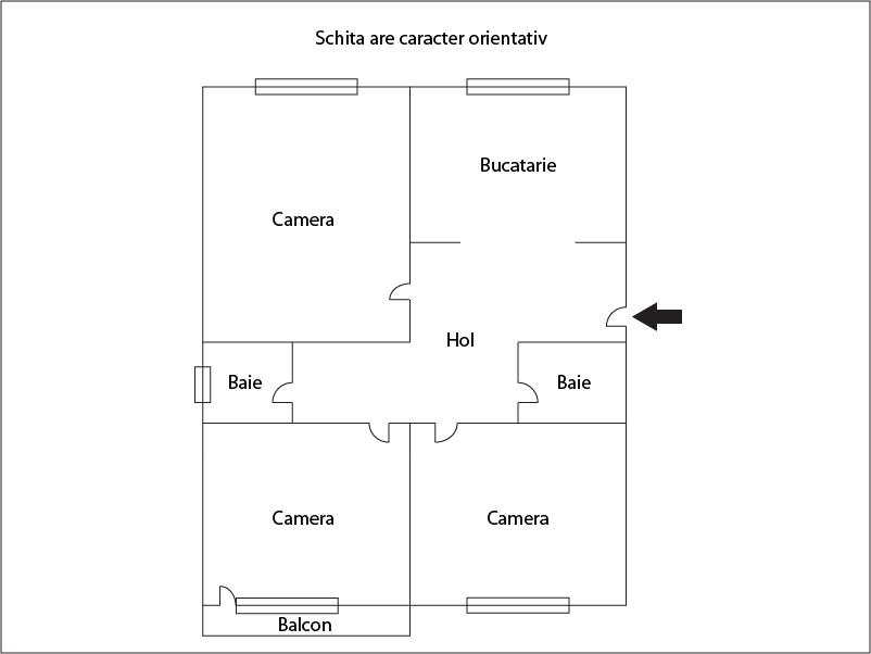 Apartament de vânzare 3 camere Manastur - 24300AV | BLITZ Cluj-Napoca | Poza1