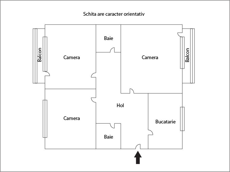 Apartament de vânzare 3 camere Intre Lacuri - 24304AV | BLITZ Cluj-Napoca | Poza1
