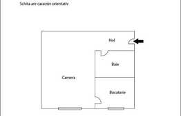 1 camera de vanzare, 27 mp, zona strazii Observatorului