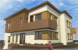 Vanzare casa cuplata, 147 mp utili, 357 mp teren, semifinisata, zona linistita!